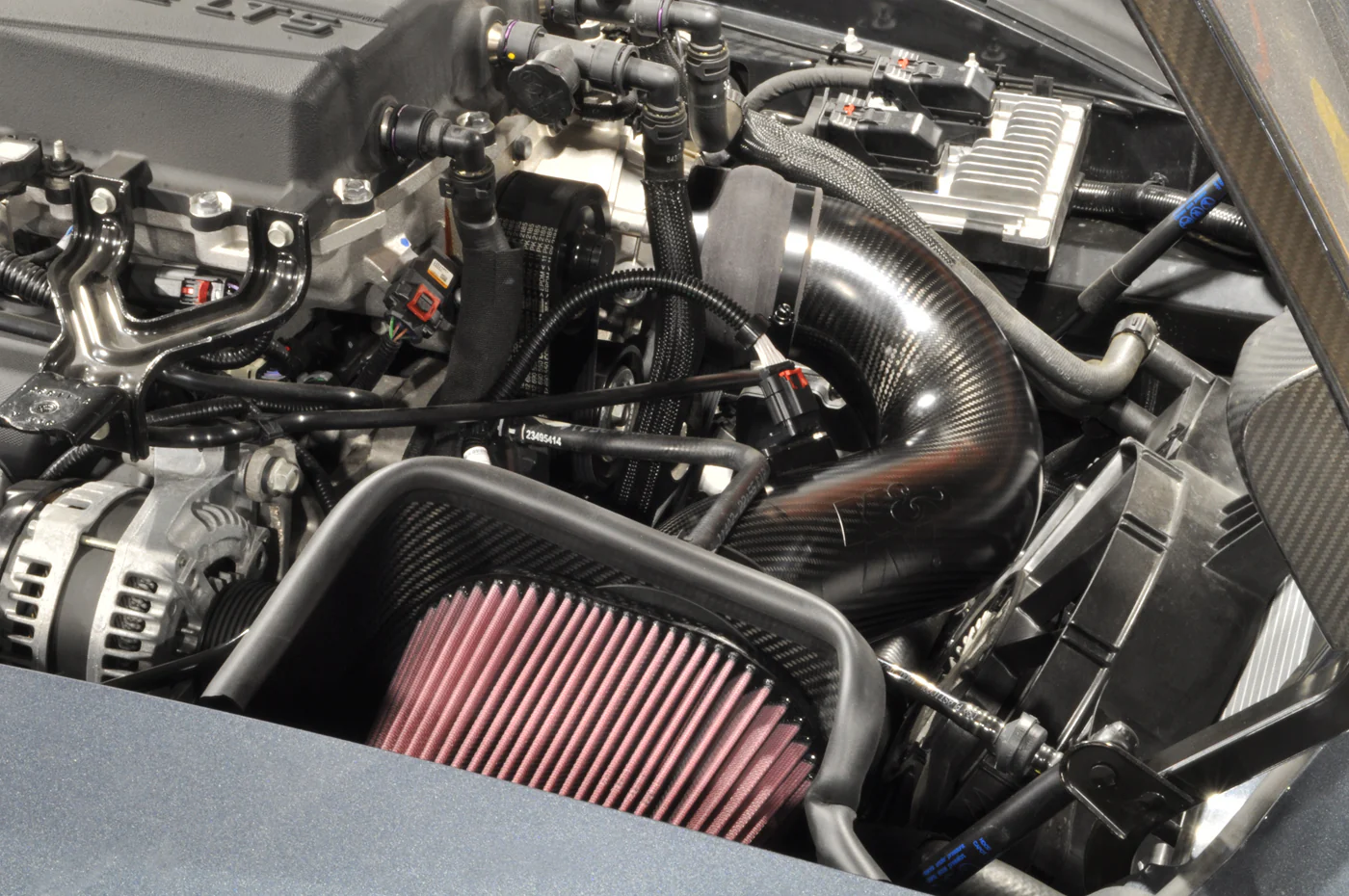 K&N Carbon Fiber Intake for 2019 Corvette ZR1 (57-3111) - Image 5