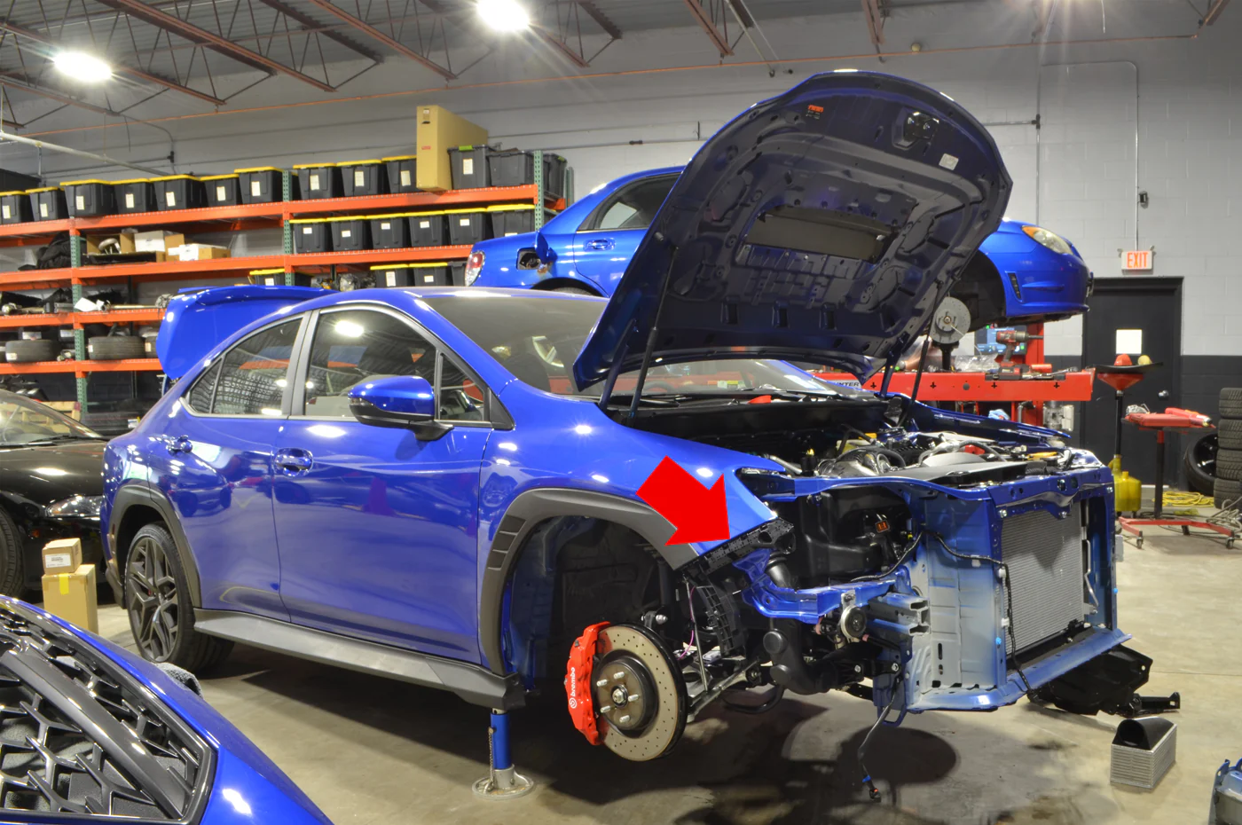Subaru OEM Front Bumper to Fender Bracket for 2022+ WRX - Image 5