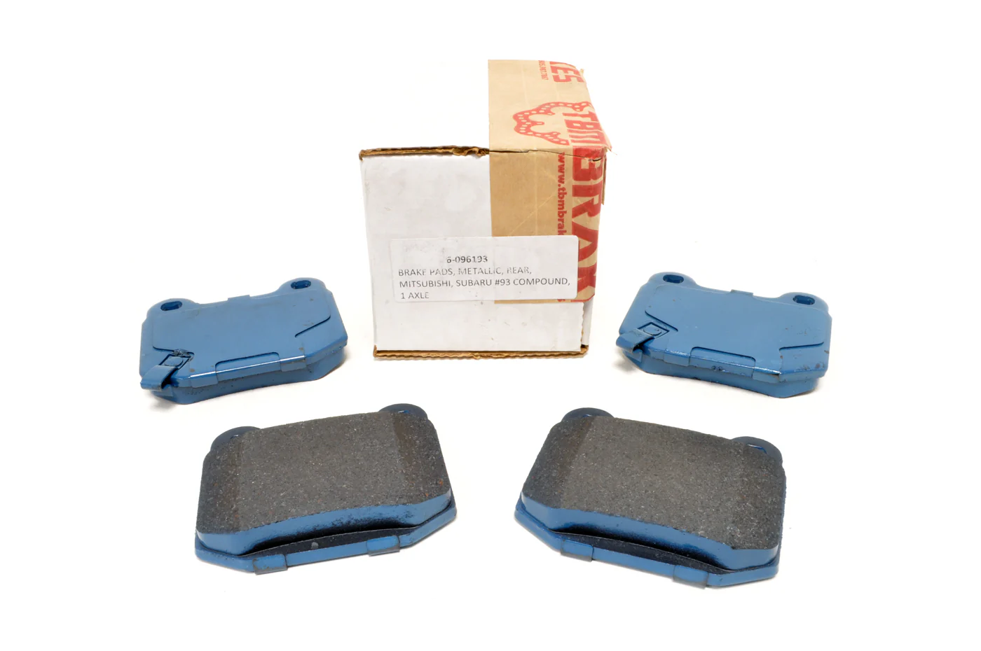 TBM The Brake Man Pads Rear Evo/STi (6-096193)