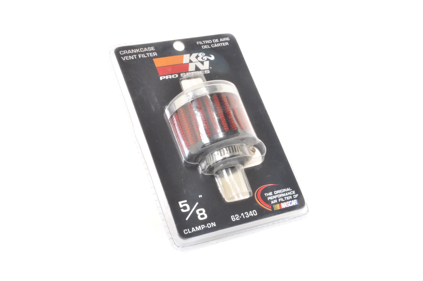 K&N Breather Filter with 5/8 inch Rubber Flange (62-1340) - Image 4