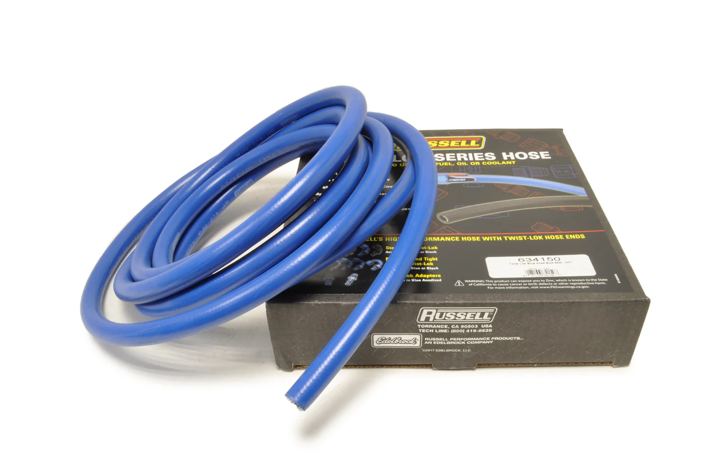 Russell Blue Twist-Lok Hose -6AN 15 Foot (634150) * Unavailable*