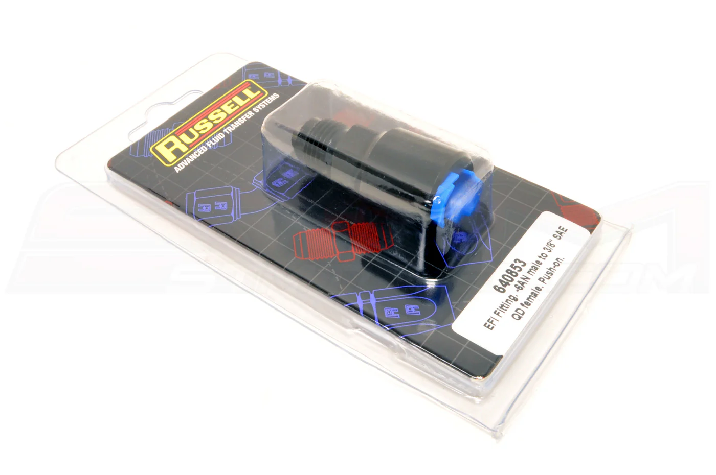 Russell -6AN Male to 3/8in SAE Quick-Disconnect Fitting (640853) - Image 4