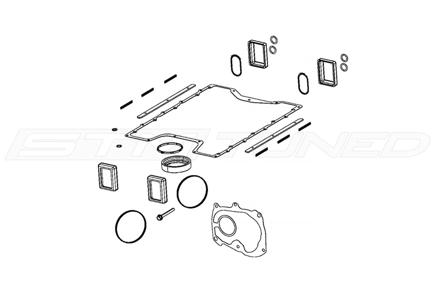 Mopar Supercharger Gasket Kit for 6.2L Hemi Hellcat TRX Trackhawk (68267539AA) - Image 4