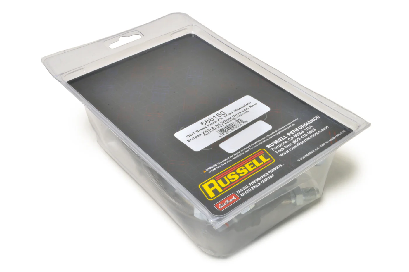 Russell Brake Lines for 2G DSM AWD/FWD Disc Brakes (686150) - Image 3