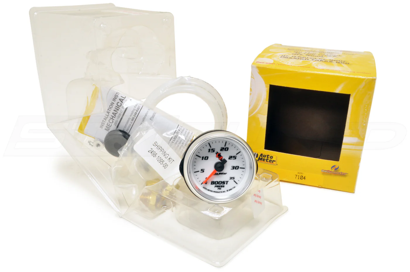 Auto Meter C2 52mm Boost Gauge 0-35 PSI Mech (7104) - Image 4