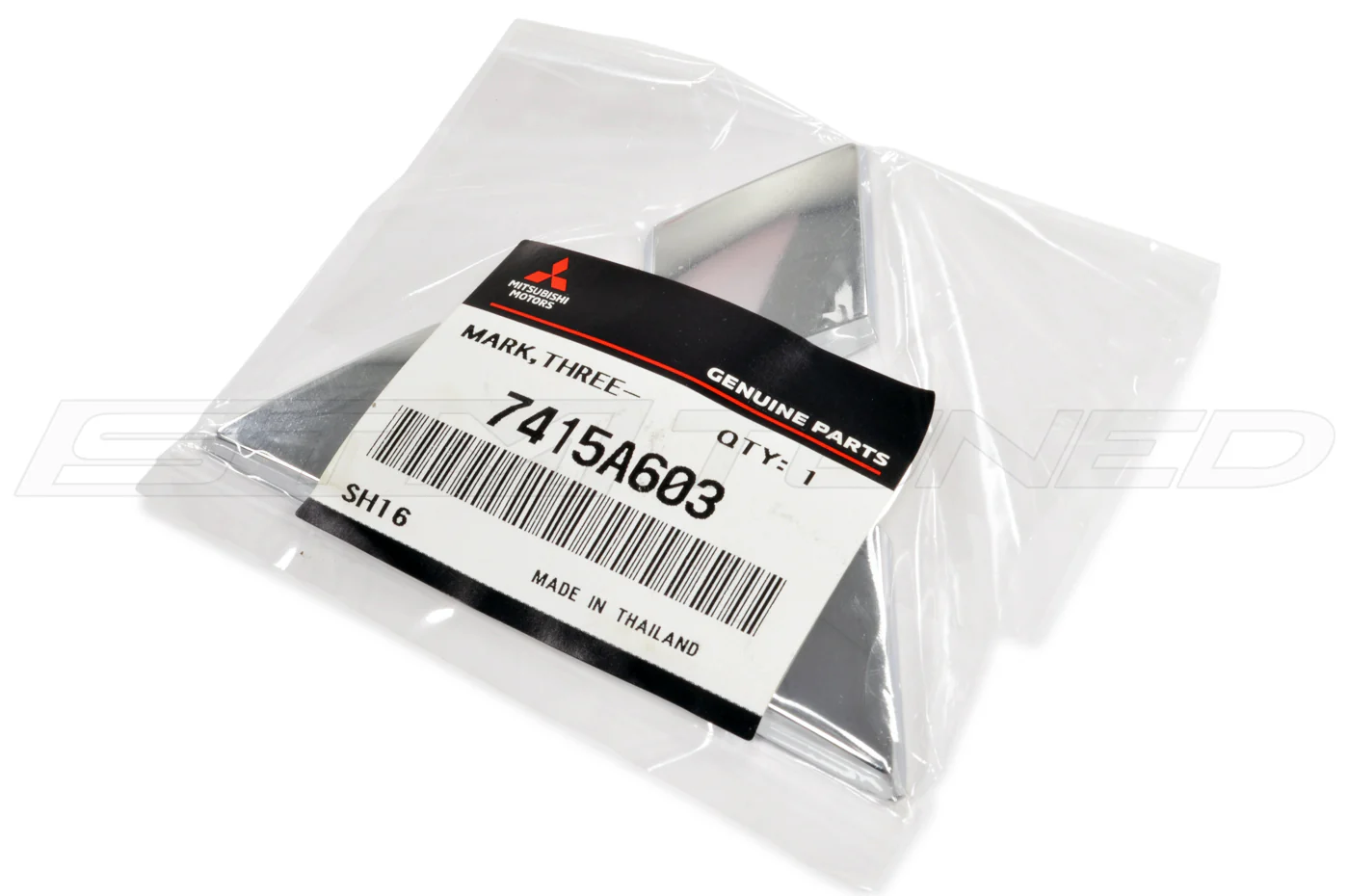 Mitsubishi OEM Diamond Front Badge for Evo X (7415A603) - Image 3