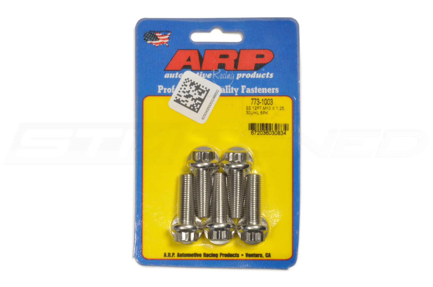 ARP Stainless O2 Housing to Turbo Bolts for Evo 4-X (773-1003) - Image 5
