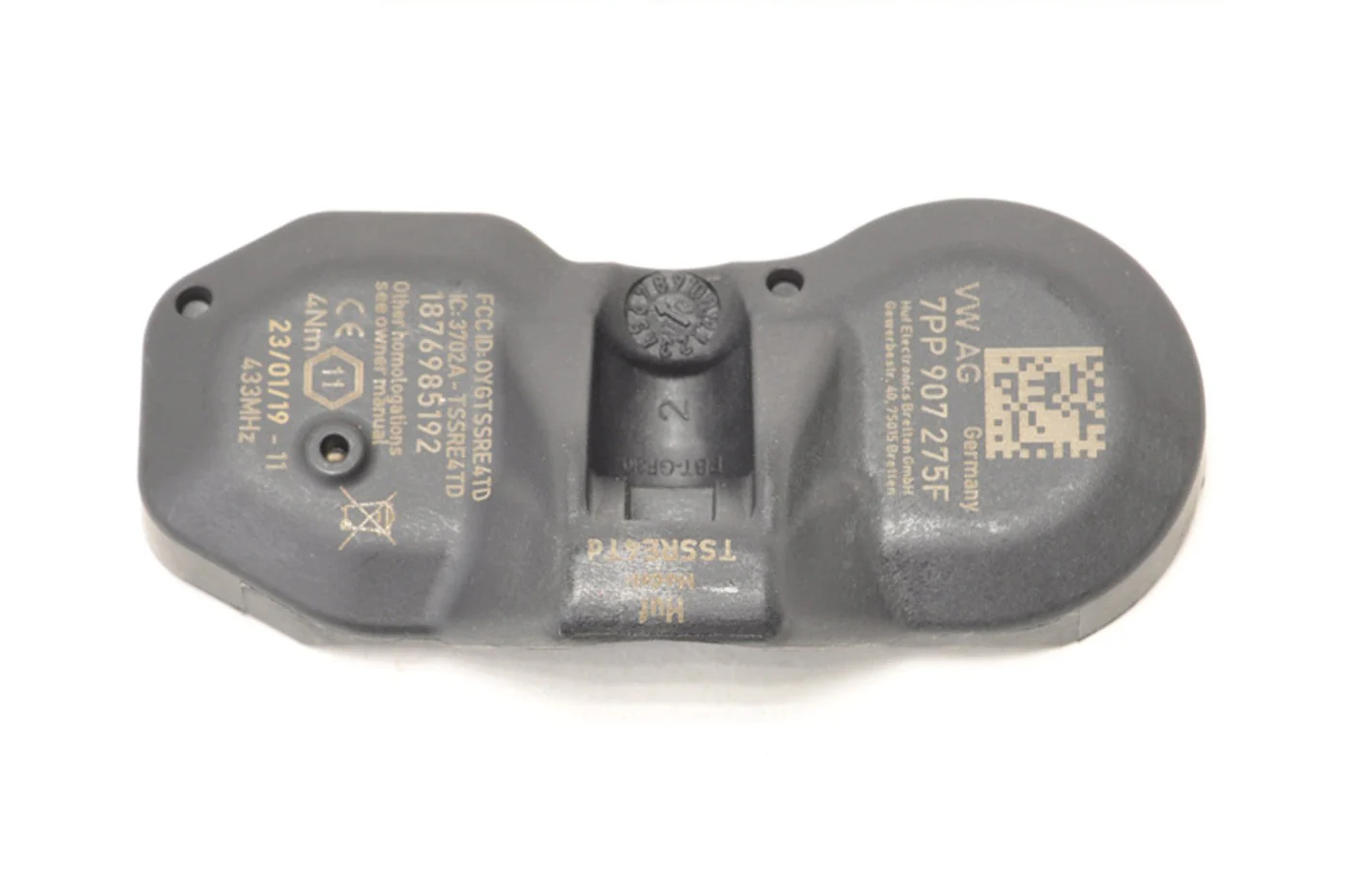 OEM Audi TPMS Tire Pressure Sensor for R8 Huracan (7PP907275F)