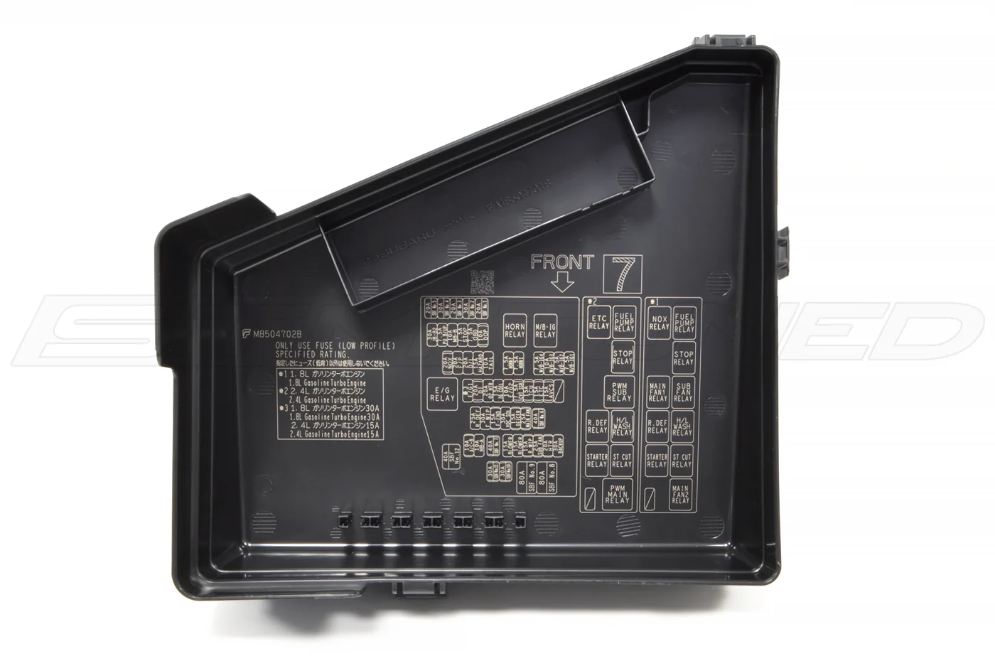 Subaru OEM Fuse Box Cover for 2022+ WRX (82243VC021) - Image 3