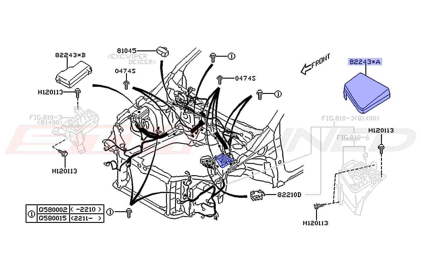 Subaru OEM Fuse Box Cover for 2022+ WRX (82243VC021) - Image 4