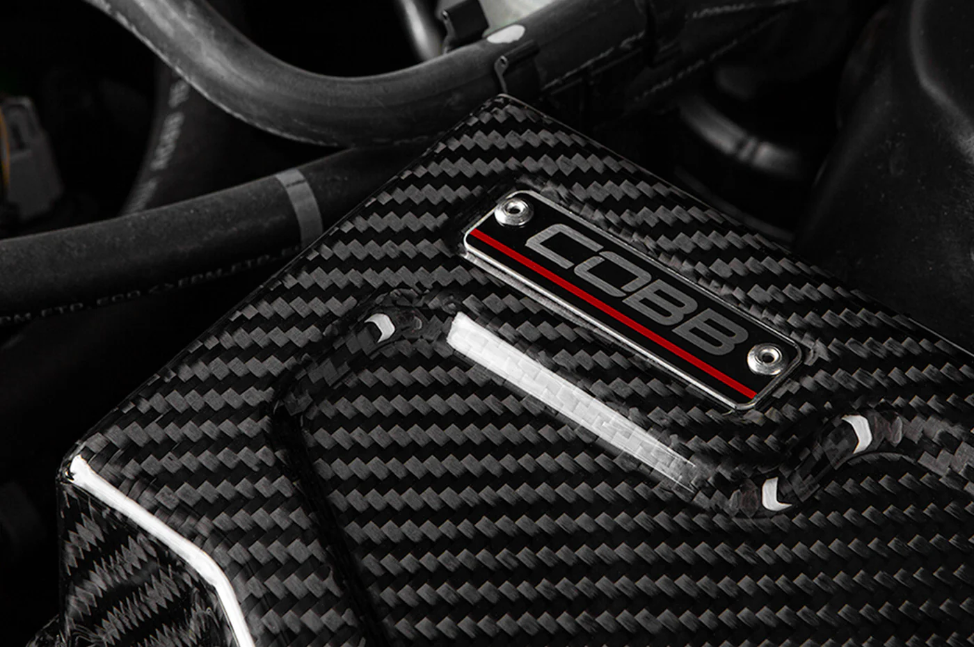 COBB Redline Carbon Fiber Fuse Cover for 2008-2021 WRX/STi (844660) - Image 6