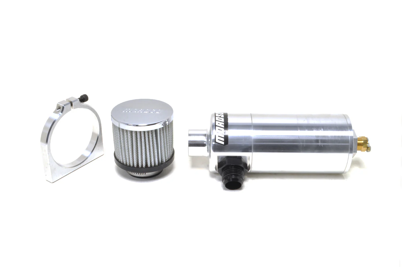 Moroso Billet Engine Oil Catch Can with Breather (85500)