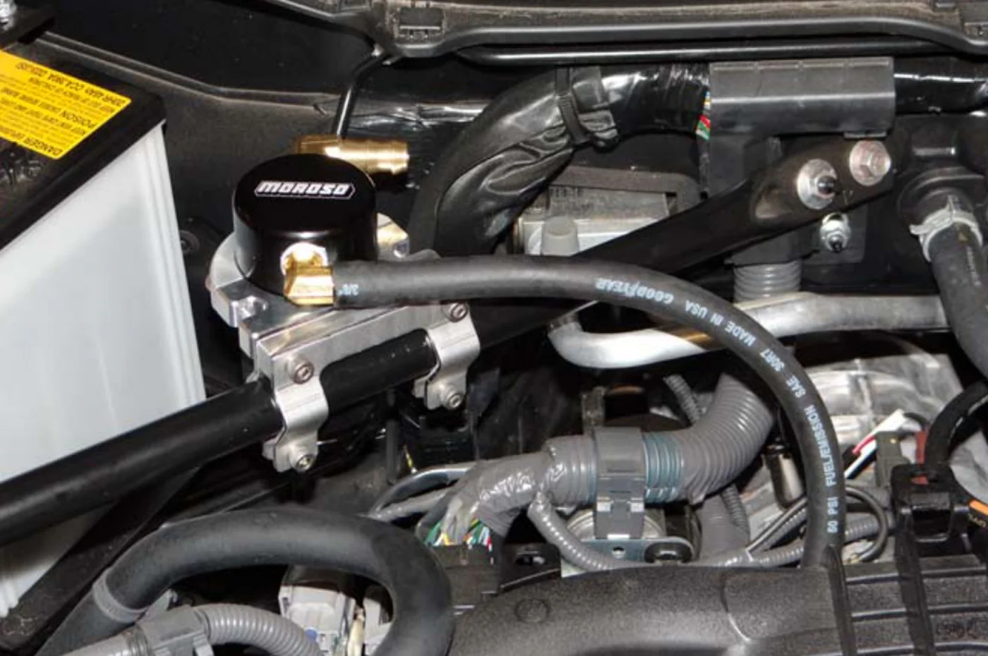 Moroso AOS Small Engine Oil Catch Can for BRZ FRS 86 (85667) - Image 4