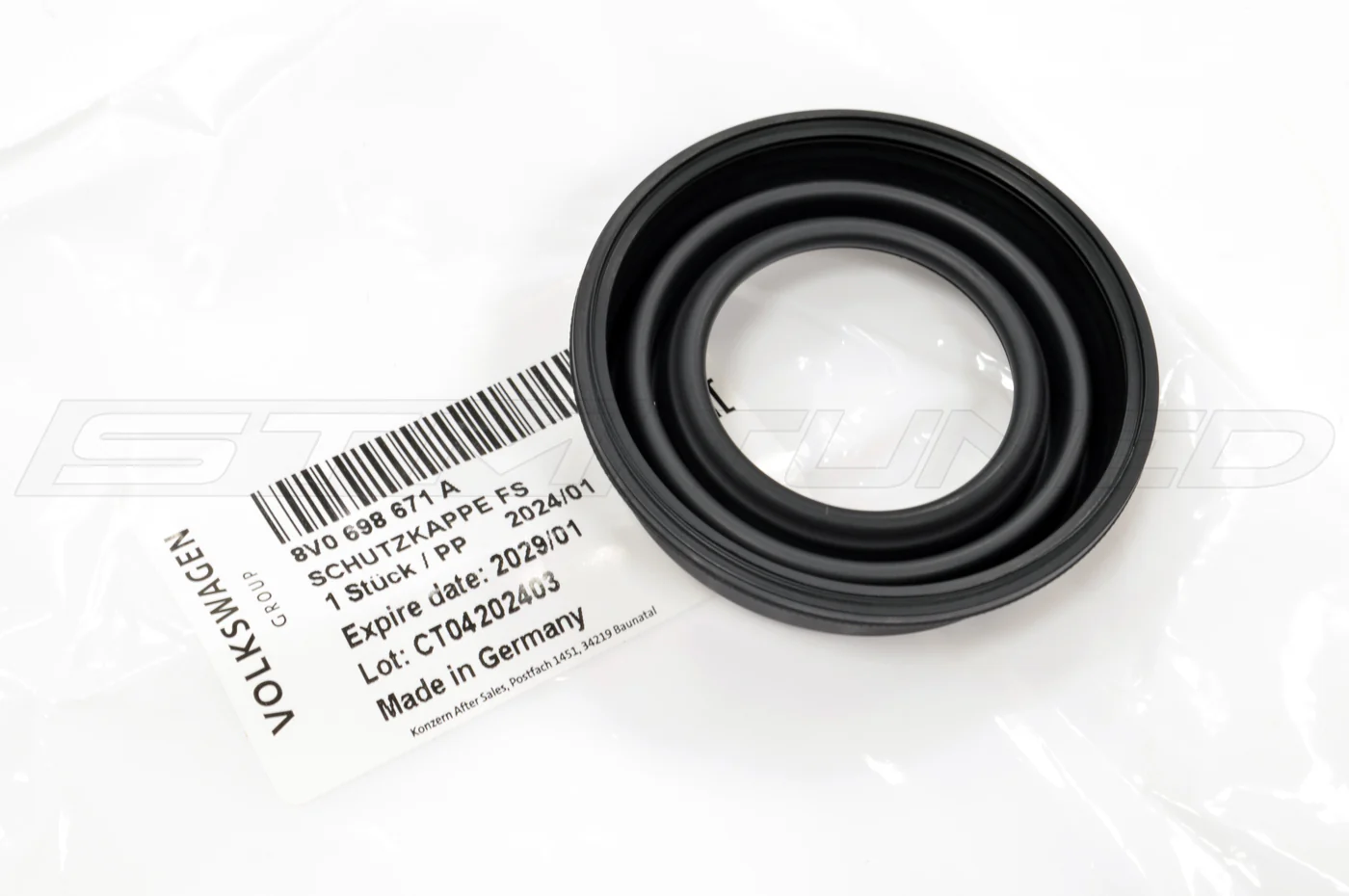 Audi OEM Rear Caliper Seal for RS3 TTRS TTS (8V0698671A) - Image 3