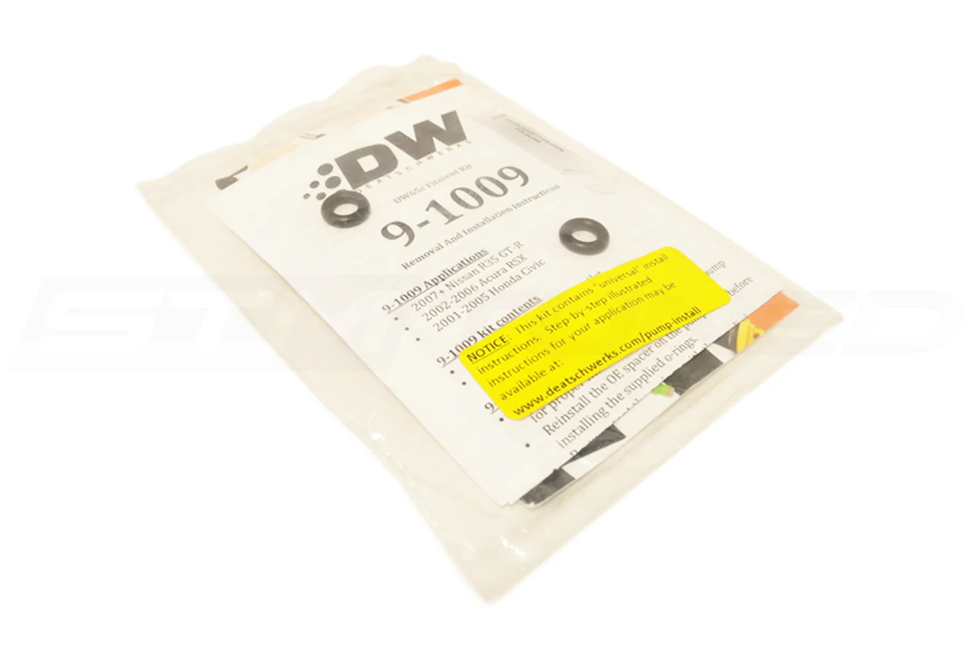 DeatschWerks Fuel Pump O-Rings for DW65c DW300c (9-1009) - Image 3