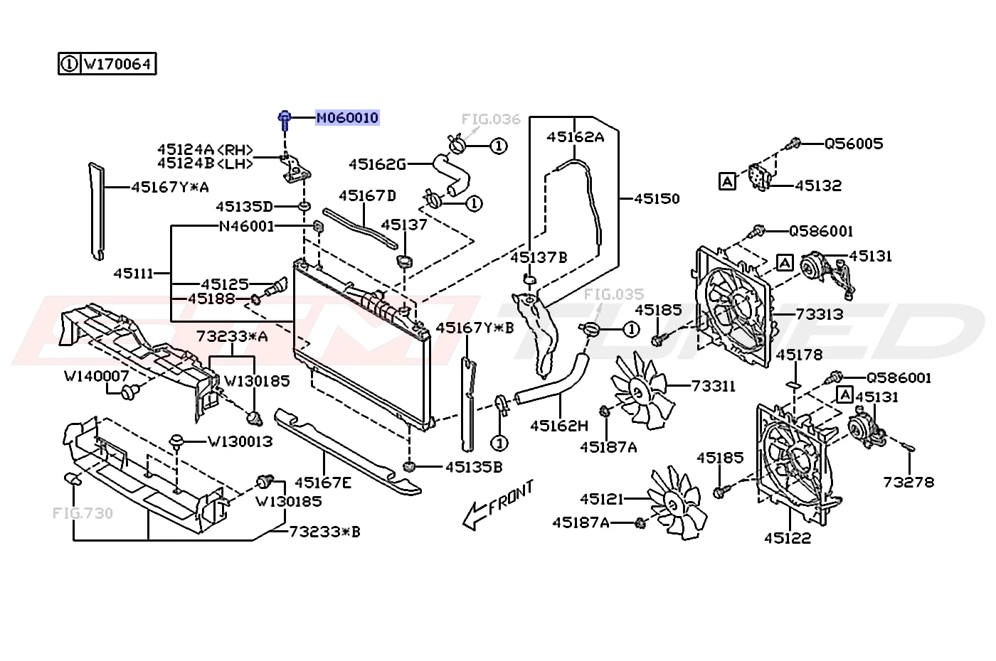 Subaru OEM Radiator Bracket Bolt for 2022+ WRX (901060010) - Image 3