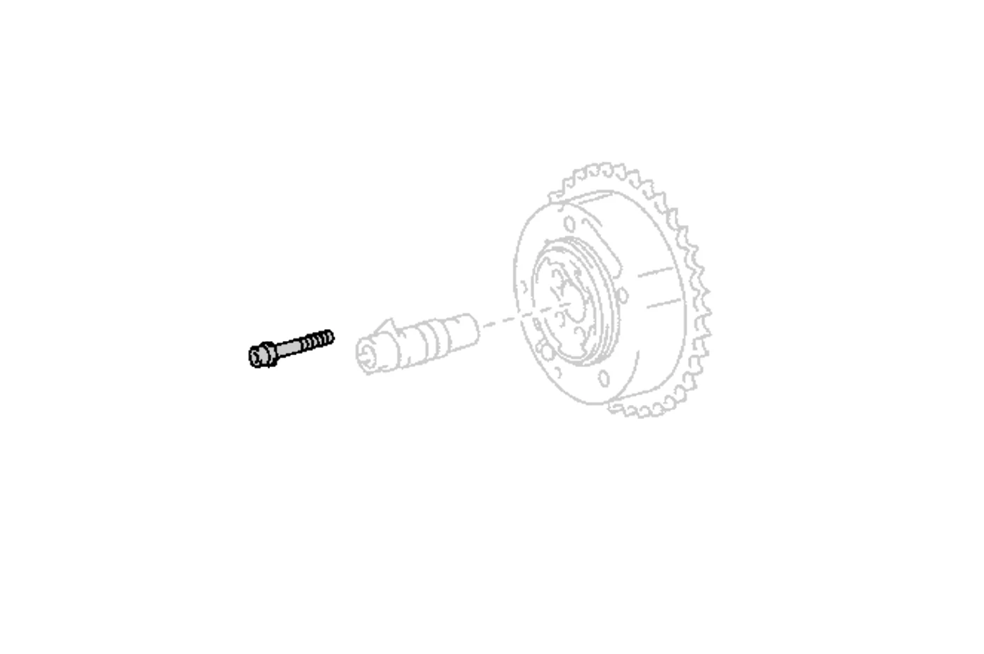 Toyota OEM Cam Gear Bolt for GR Corolla (90110A0006)