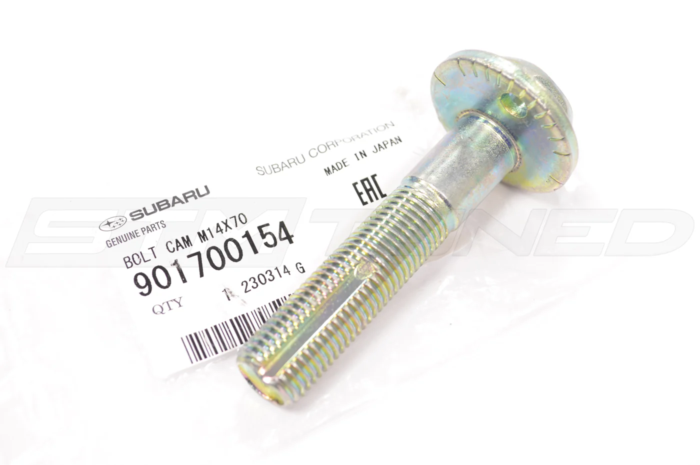 Subaru OEM Lateral Arm Camber Bolt for BRZ & 08+WRX/STi (901700154) - Image 2