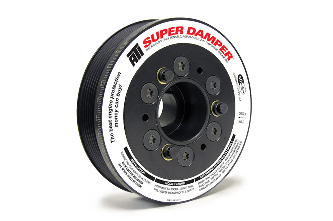 ATI Super Damper Crank Pulley for 4B11 Evo X - Image 5