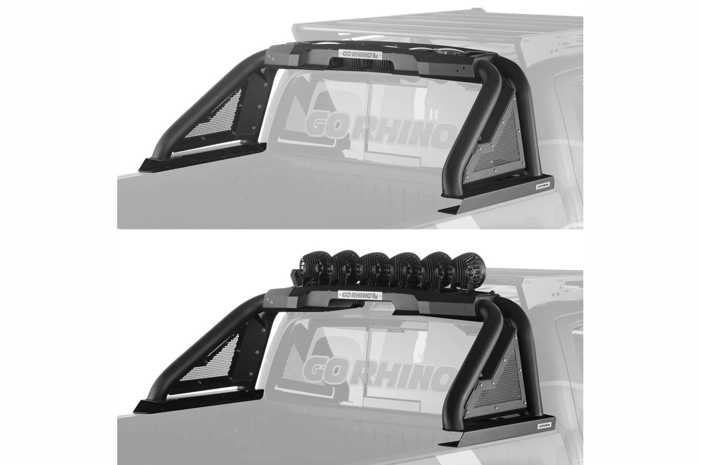 Go Rhino Sport Bar with Retractable Light Mount for 2021+ Ram TRX (918600T) - Image 4
