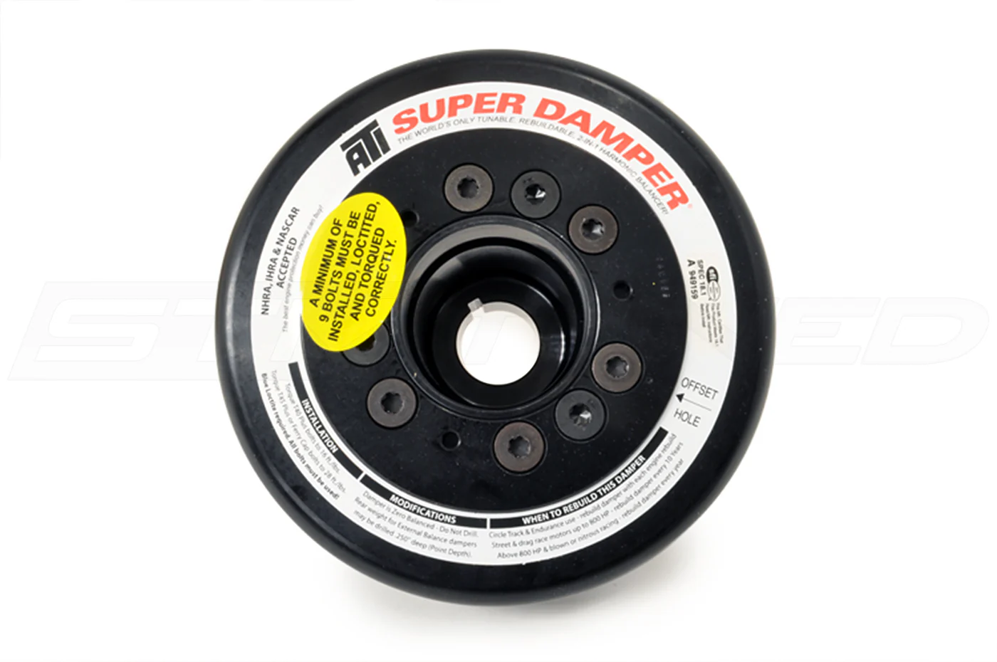 ATI Super Damper Crank Pulley for R35 GTR (918641) - Image 2