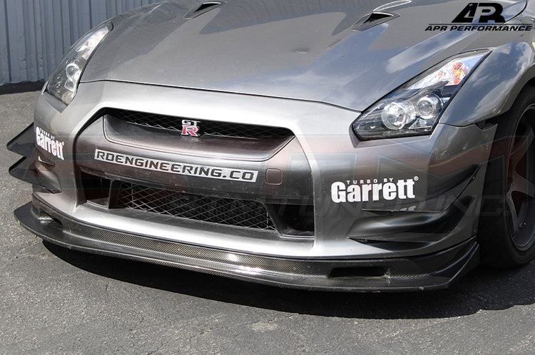 APR Carbon Fiber Front Bumper Canards for 09-11 GTR (AB-603509) - Image 3