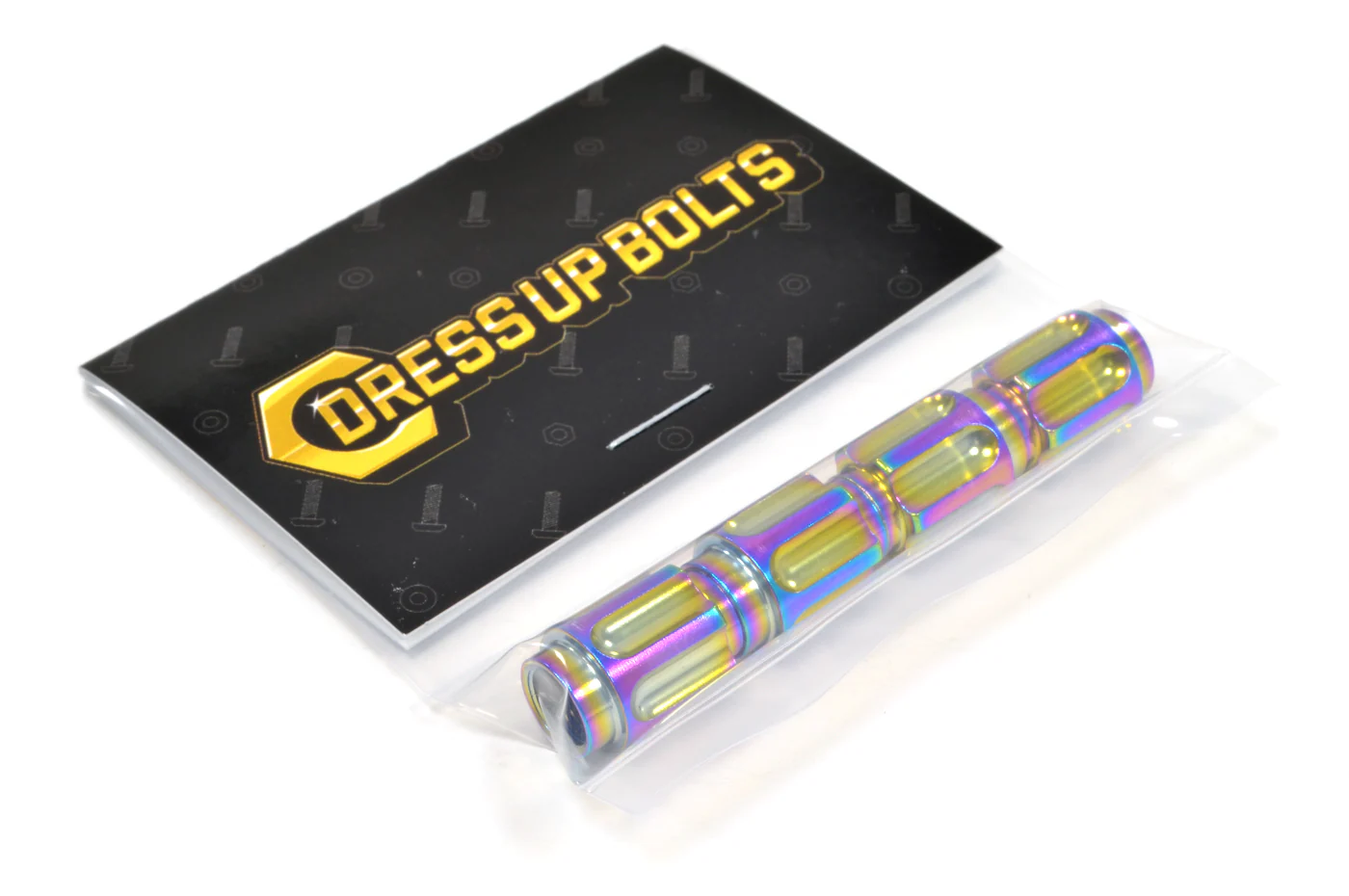 Dress Up Bolts Titanium Valve Stem Caps Gear Style (ACC-002) - Image 3