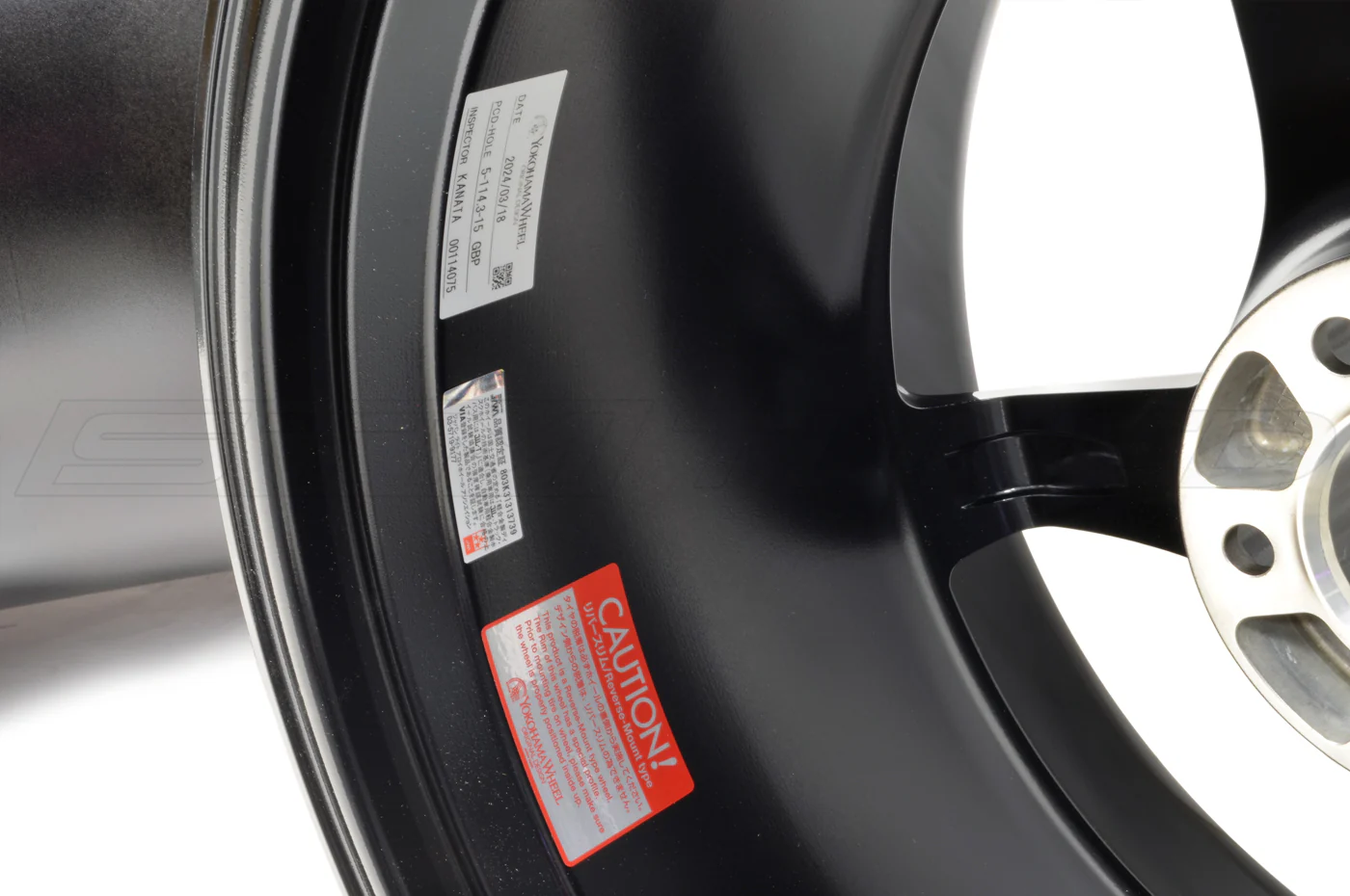 Advan GT Wheels Set of 4 Gloss Black for R35 GTR - Image 9