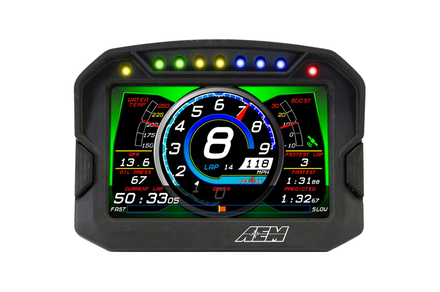 AEM CD5 Carbon Digital Racing Dash Display - Image 3