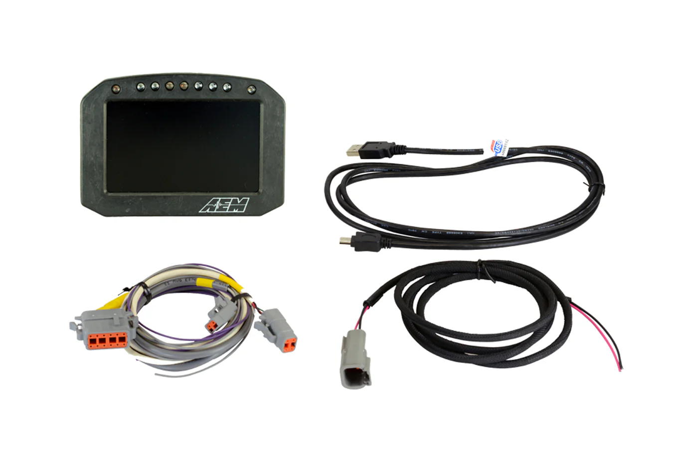 AEM CD5F Carbon Digital Racing Flat Dash Display - Image 13
