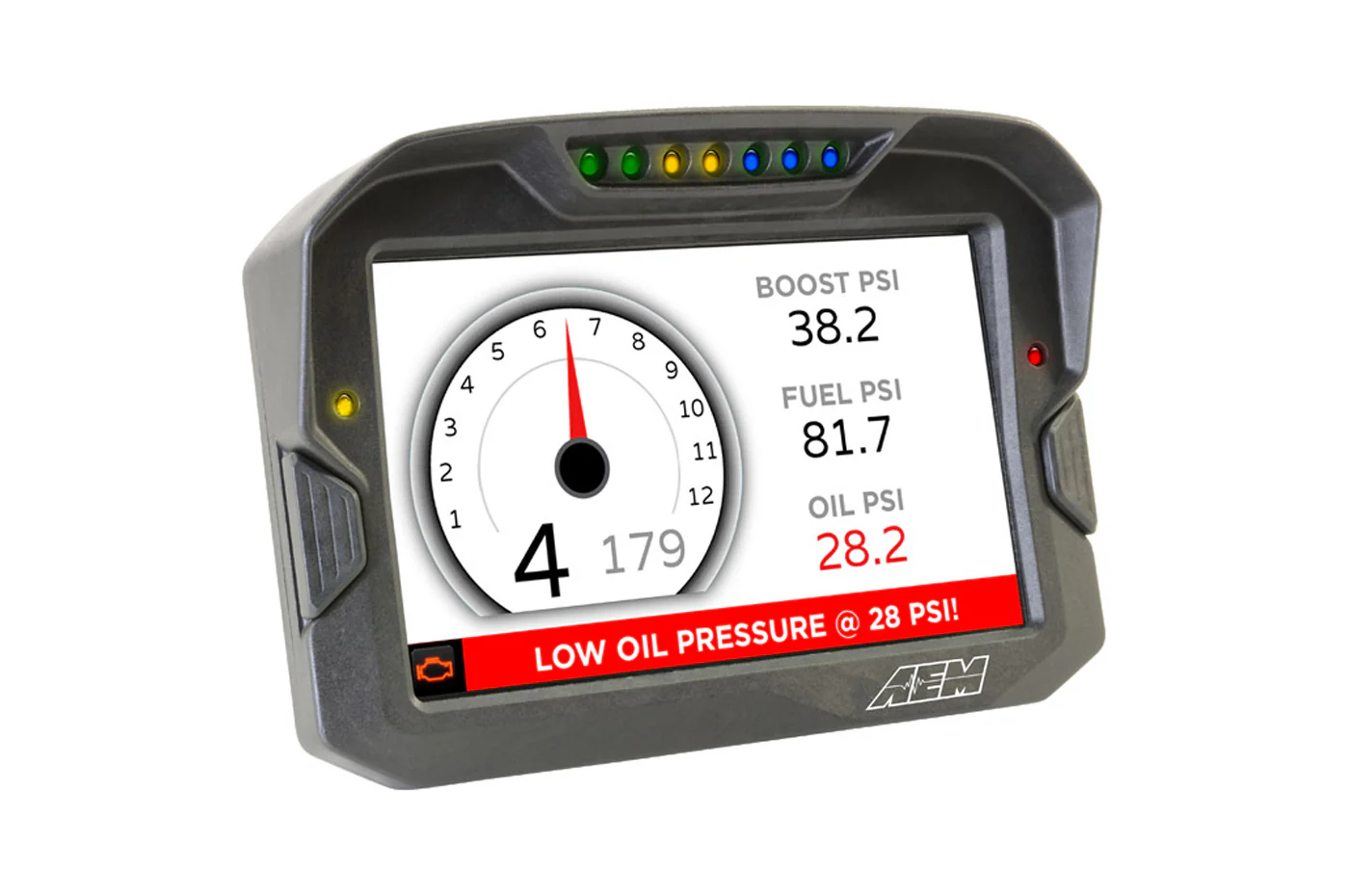 AEM CD7 Carbon Digital Racing Dash Display - Image 4