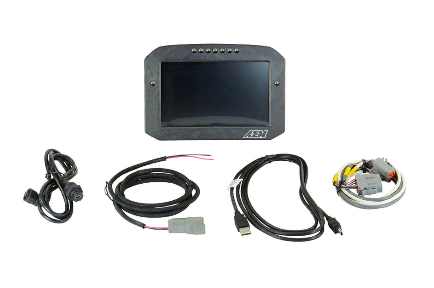 AEM CD7F Carbon Digital Racing Flat Dash Display - Image 13