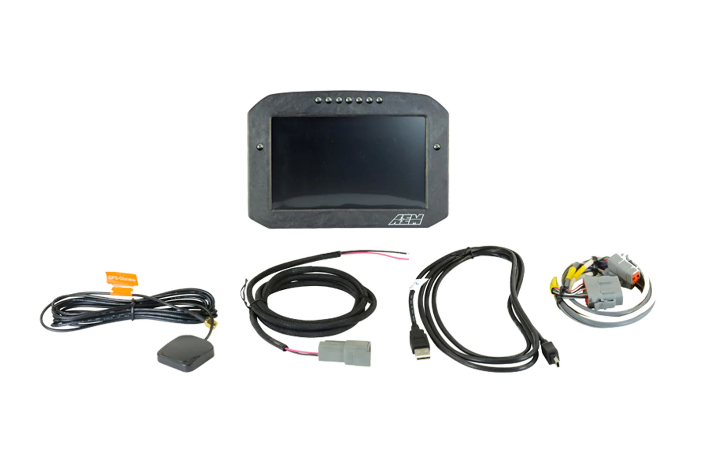 AEM CD7F Carbon Digital Racing Flat Dash Display - Image 14