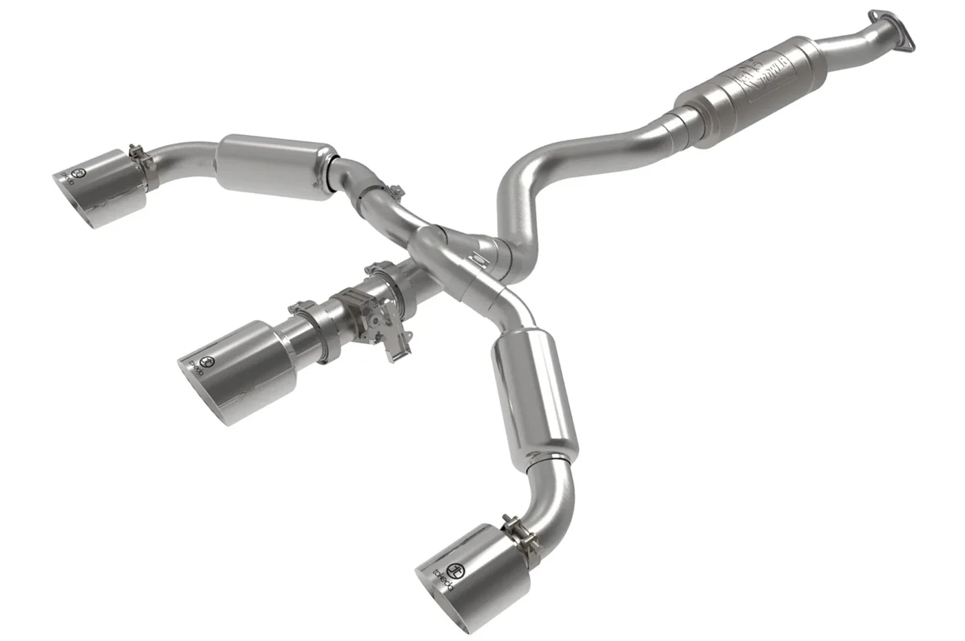 aFe Gemini XV Cat-Back Exhaust for 2023+ Toyota GR Corolla (49-36067/49-36070) - Image 22