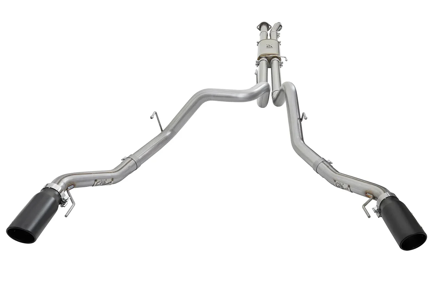 aFe MACH Force-Xp 3" SS Cat-Back Exhaust System for Gen 2 Ford Raptor (49-43045-B) - Image 2