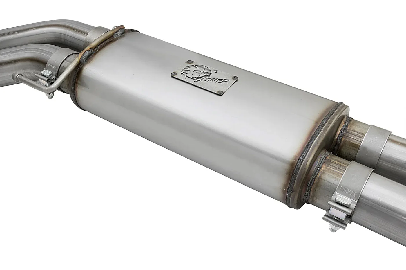 aFe Rebel Series Side Exit SS Cat-Back Exhaust System for Gen 2 Ford Raptor (49-43091-B) - Image 6