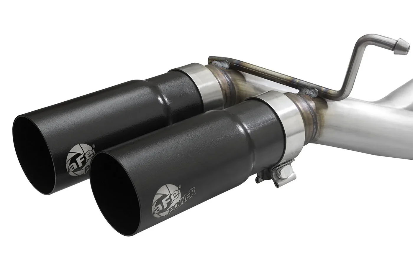 aFe Rebel Side Exit SS Cat-Back Exhaust System for Gen3 Ford Raptor (49-43128-B) - Image 4