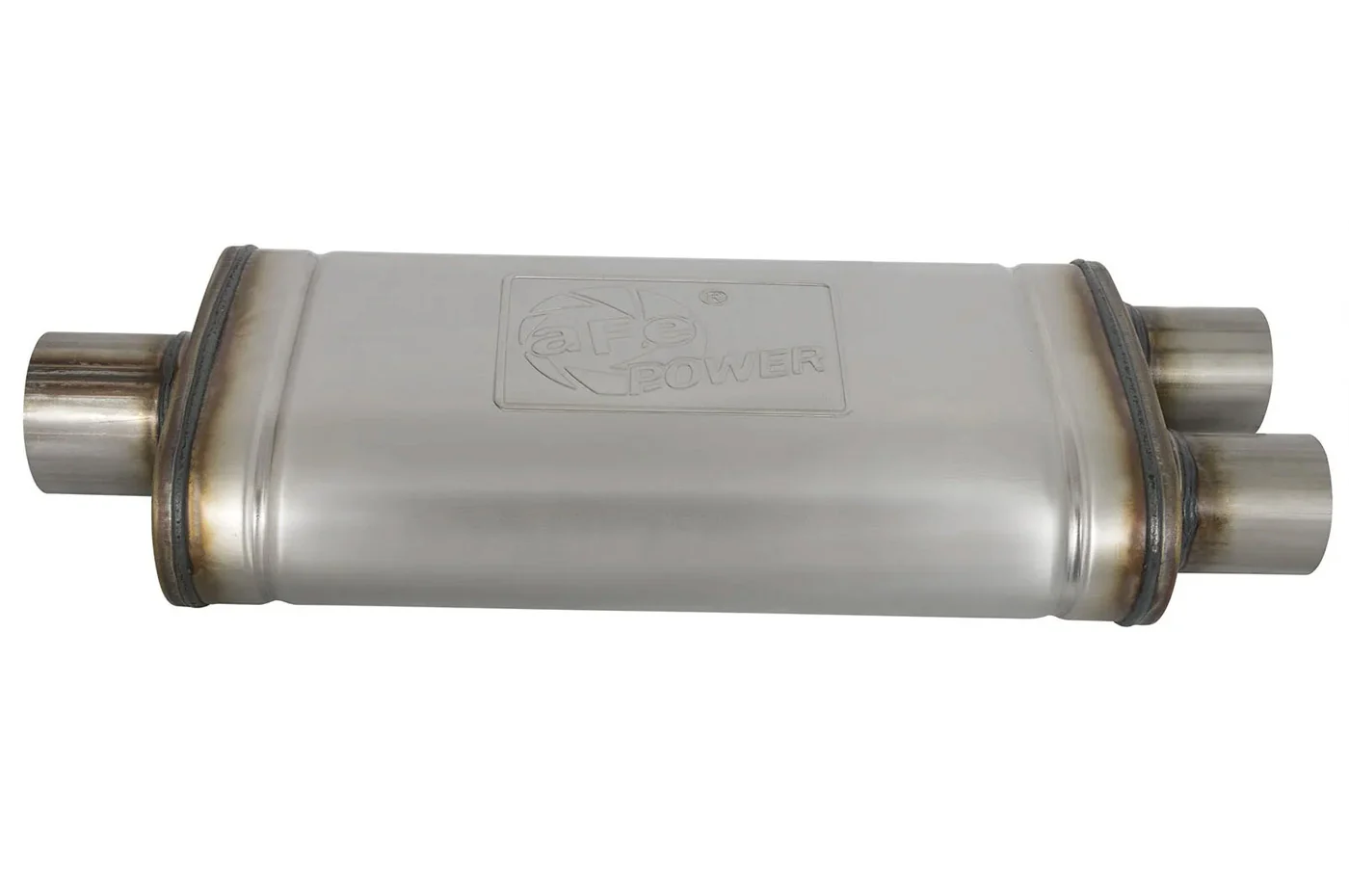 aFe Rebel Side Exit SS Cat-Back Exhaust System for Gen3 Ford Raptor (49-43128-B) - Image 5