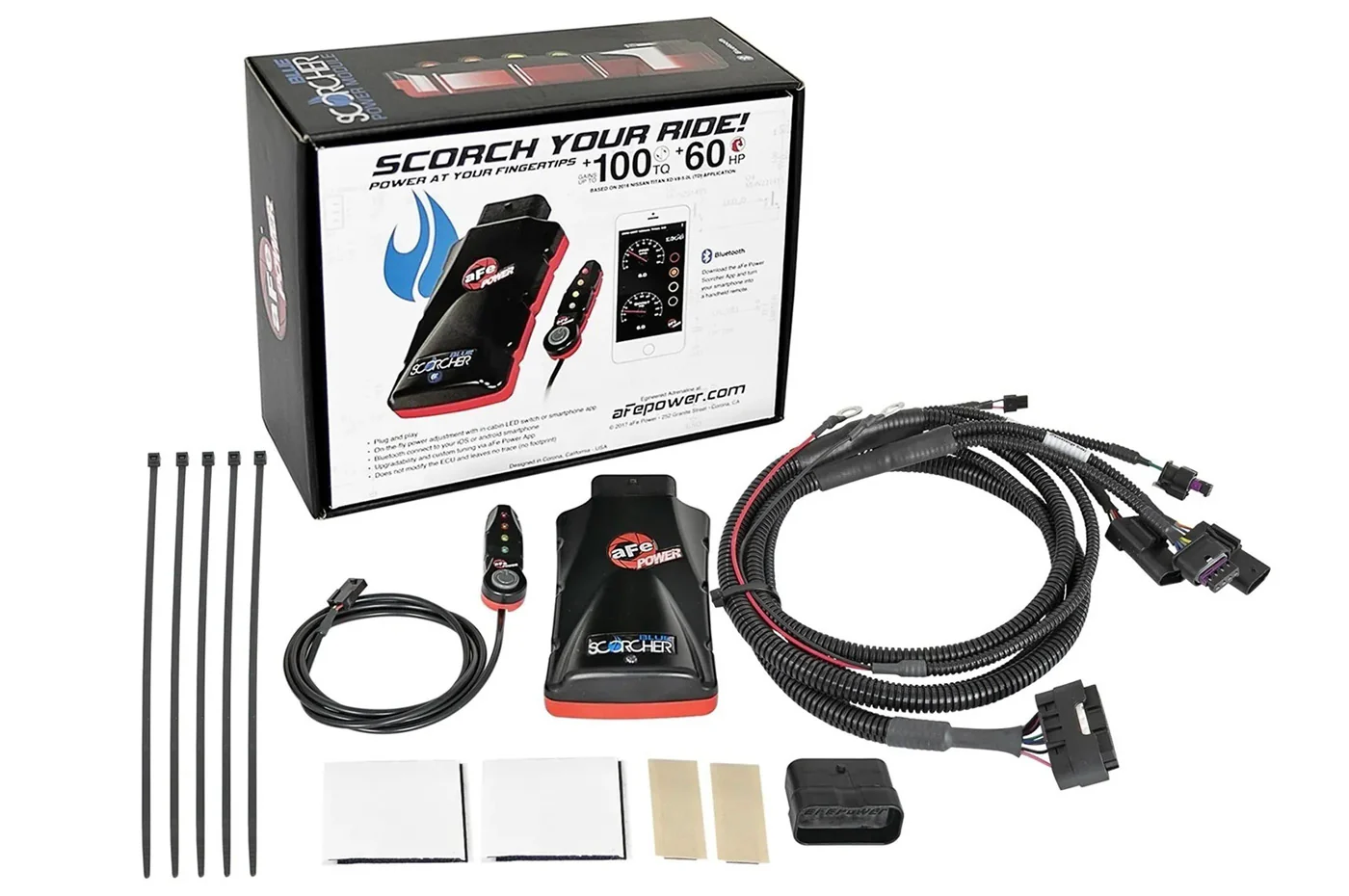 aFe Scorcher Blue Bluetooth Power Module for G8X BMW M3/M4 (77-86326) - Image 6