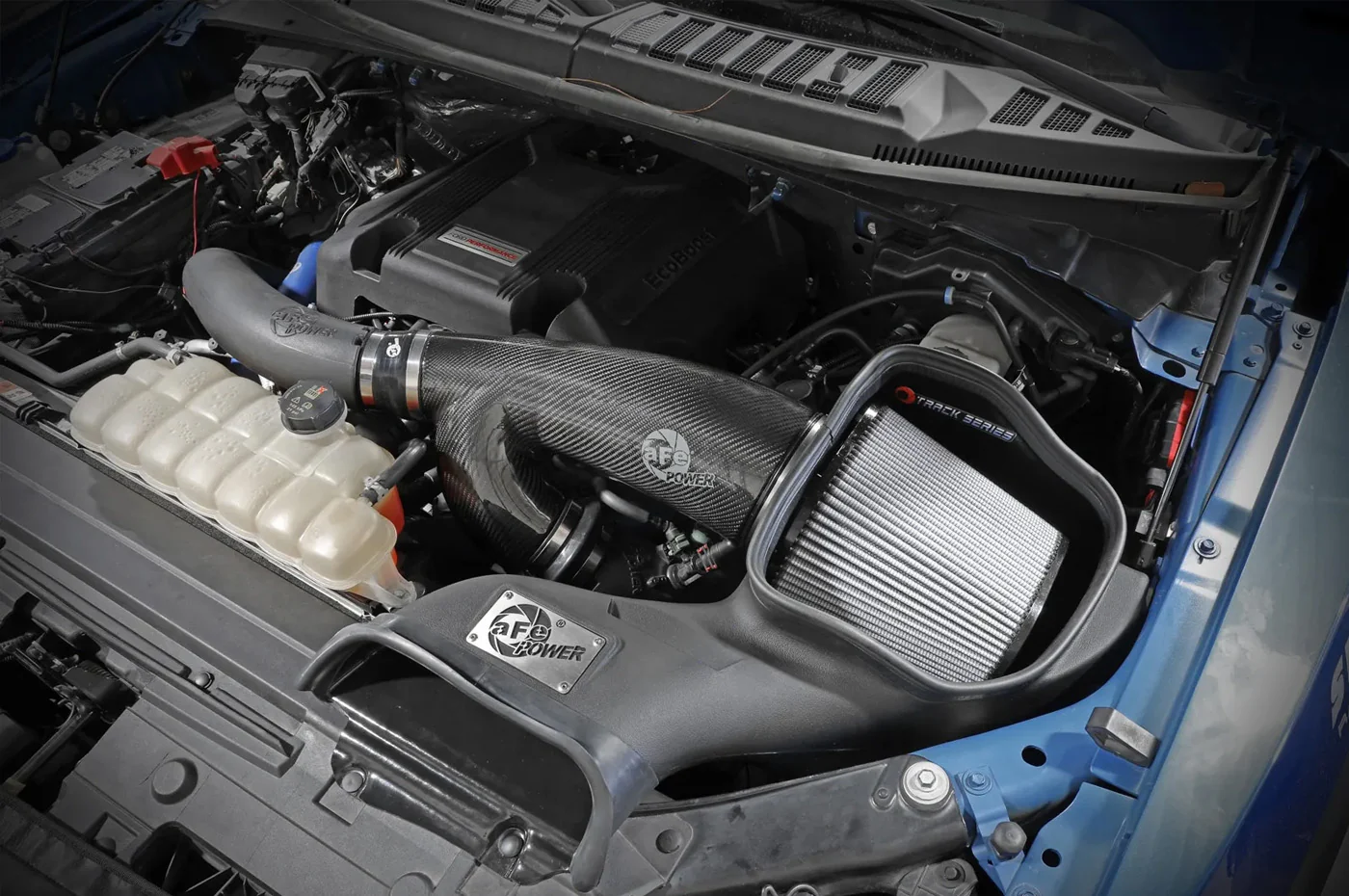 aFe Track Series Carbon Fiber Cold Air Intake for Gen2 Ford Raptor (57-10010) - Image 13