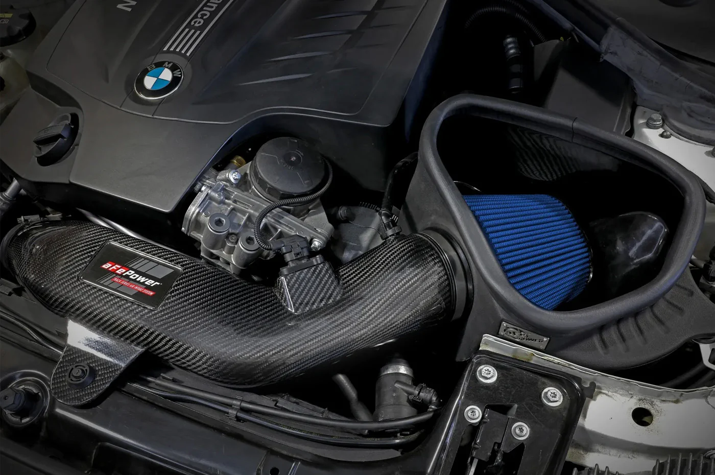 aFe Track Series Momentum Carbon Cold Air Intake for F87 BMW M2 (N55) - Image 8