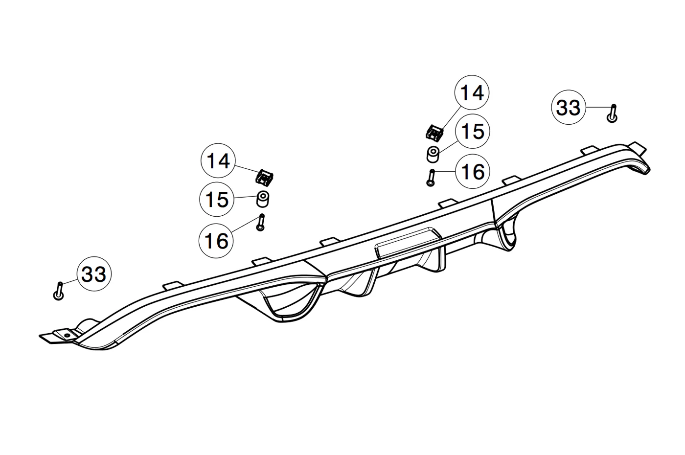 Akrapovic Rear Carbon Fiber Diffuser for F80 M3 (DI-BM/CA/4/G) - Image 3