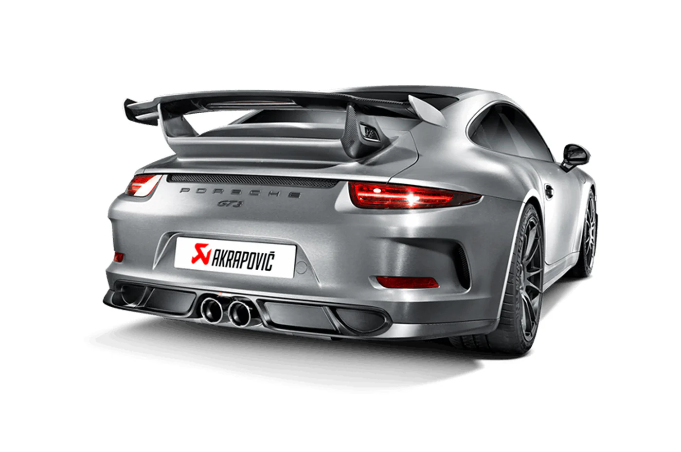 Akrapovic Slip-On Titanium Exhaust with Tips for Porsche 911 GT3/RS (MTP-PO997GT3H/1) - Image 5