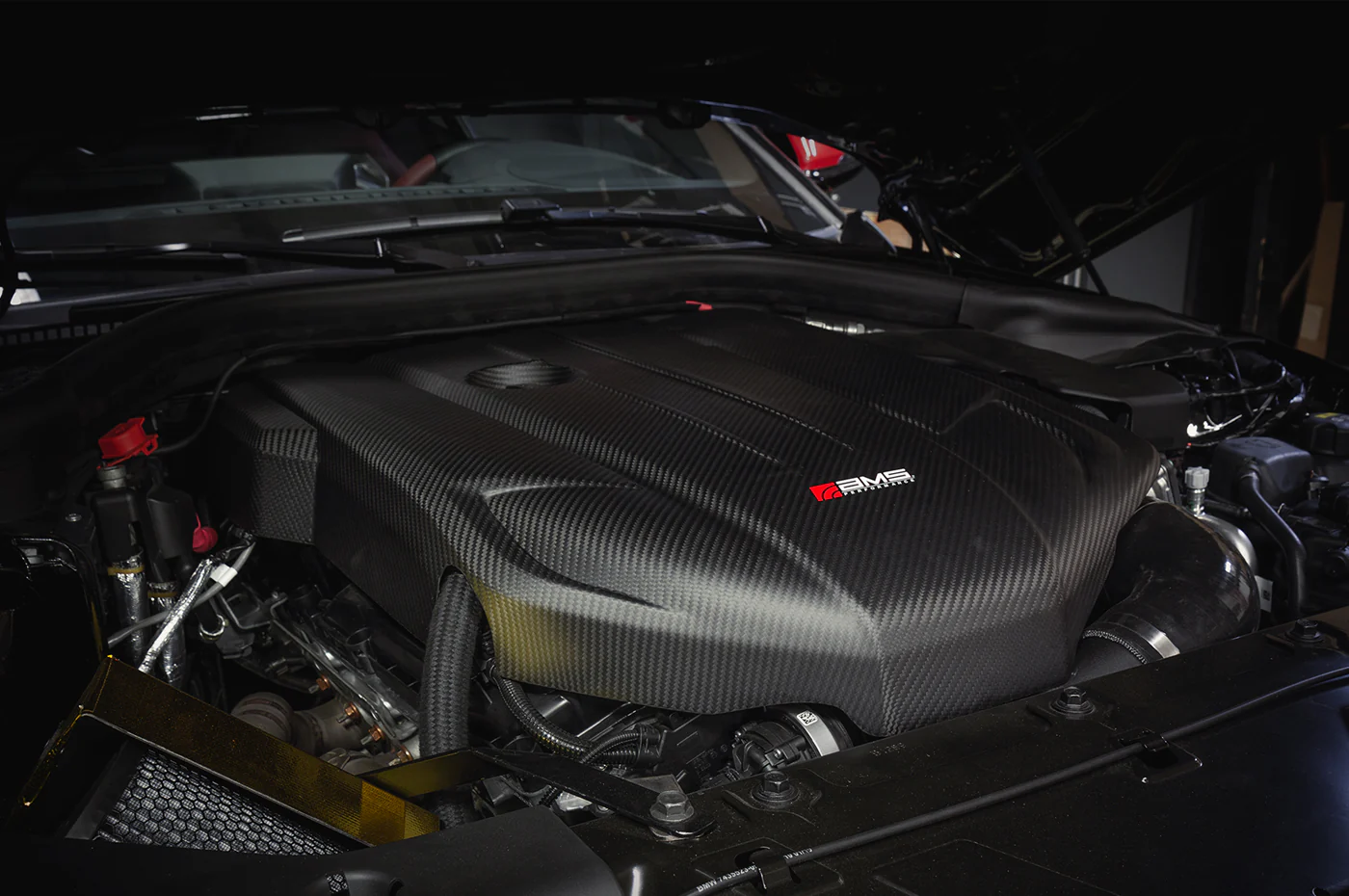 AMS Carbon Fiber Engine Cover for 2020+ Supra GR - Image 3