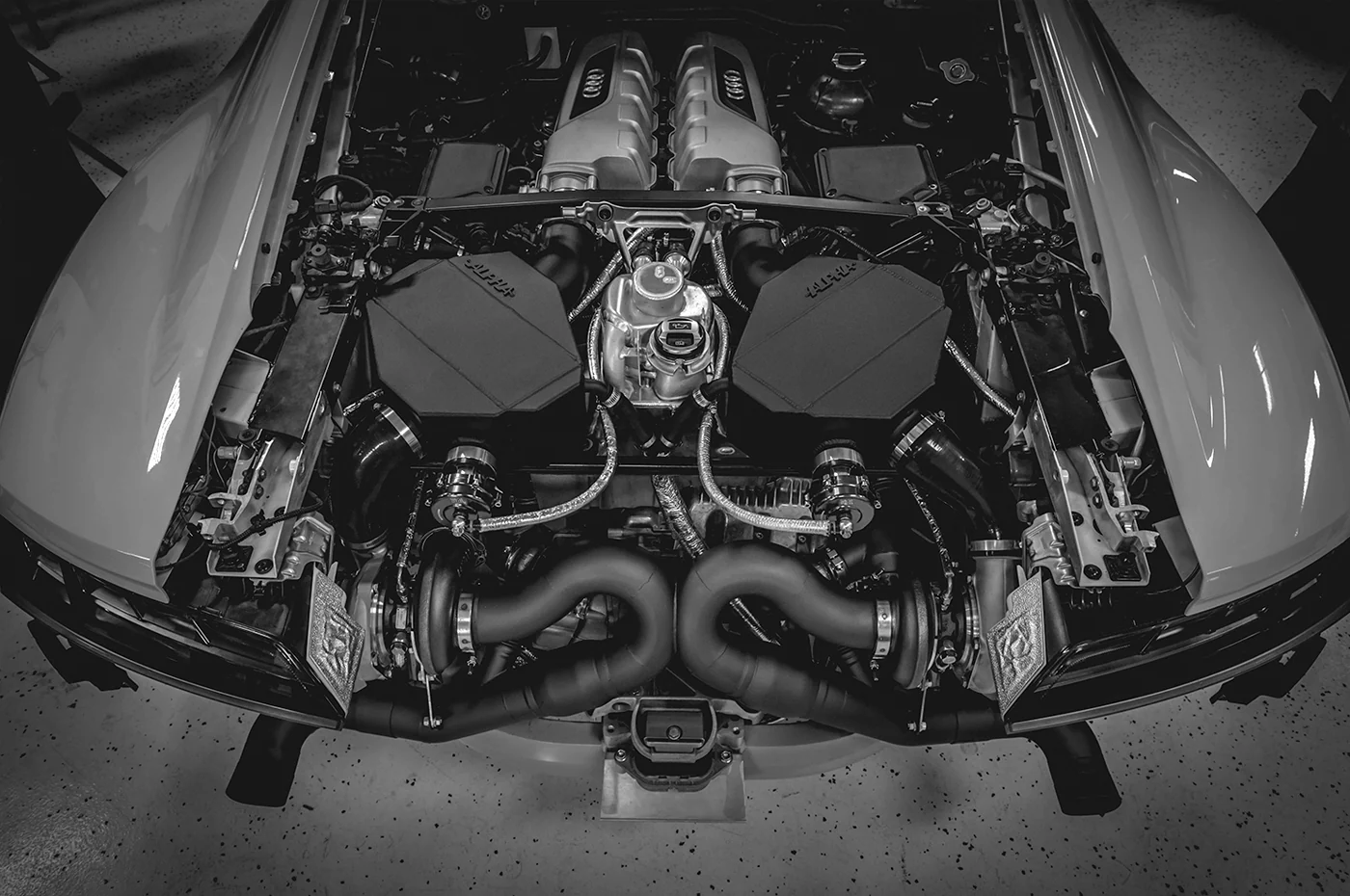 AMS Alpha Performance Gen 2 R8 Twin Turbo Kit - Image 3