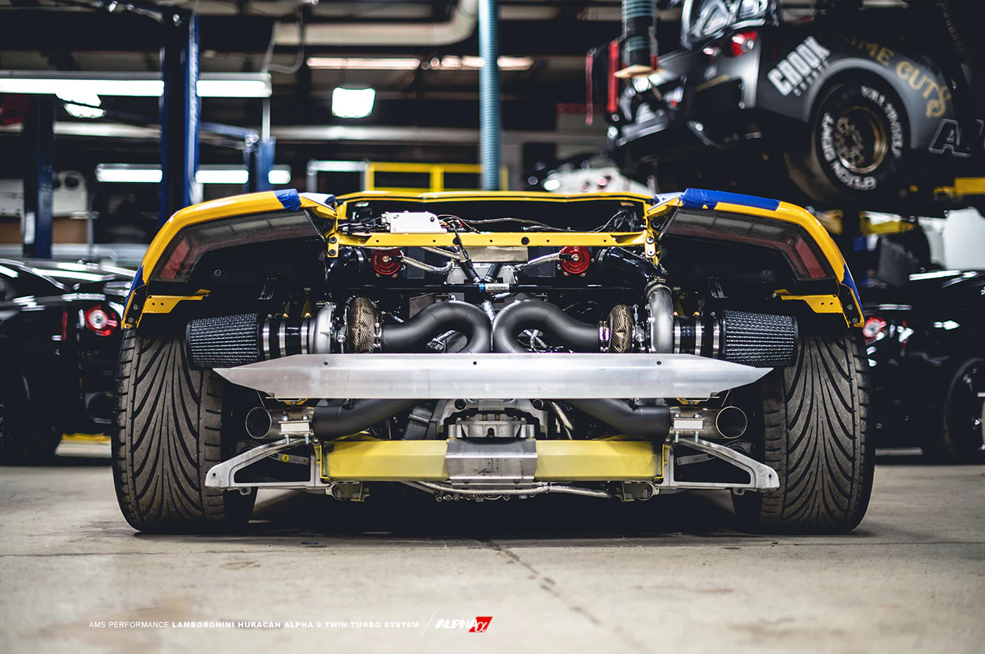 AMS Alpha Performance Lamborghini Huracan Twin Turbo Kit - Image 4