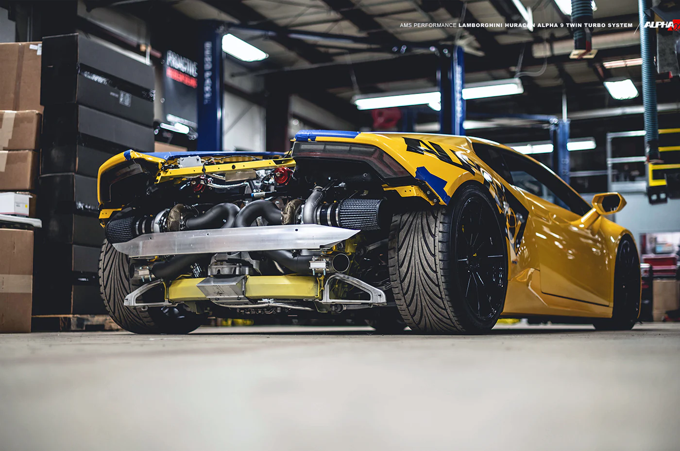 AMS Alpha Performance Lamborghini Huracan Twin Turbo Kit - Image 6