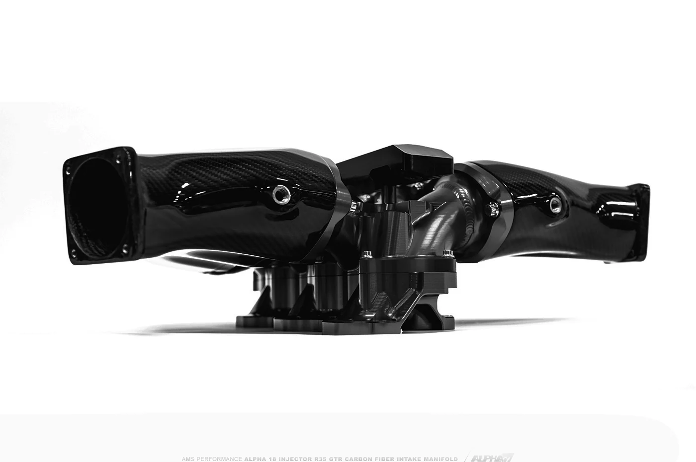 AMS Carbon Fiber Intake Manifold for R35 GTR - Image 3