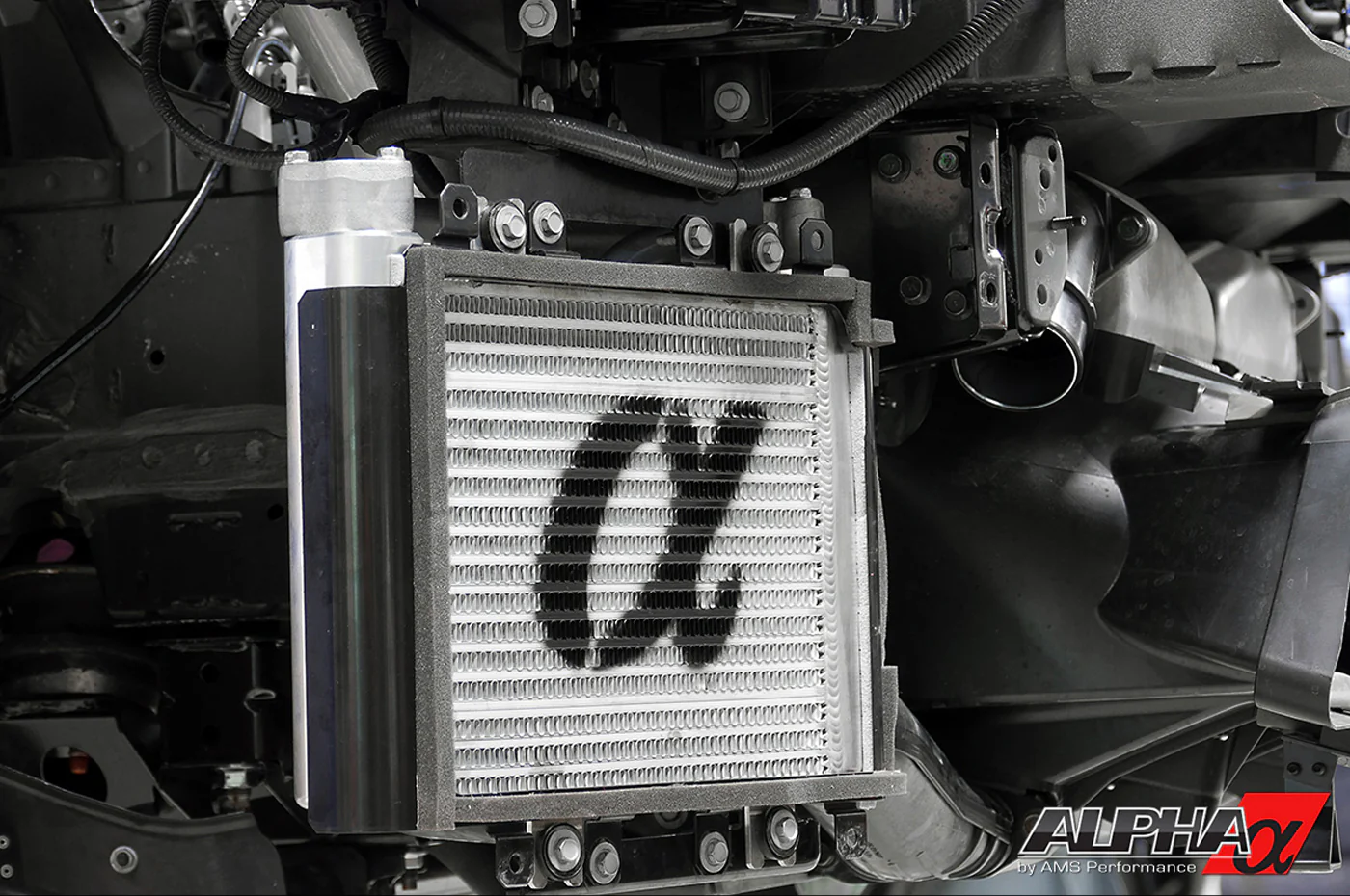 AMS Alpha Performance R35 GTR Engine Oil Cooler - Image 6