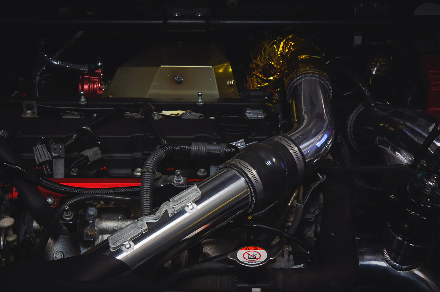 AMS Evo X Upper Intercooler Pipe - Image 3